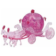 3D Головоломка Crystal Puzzle Карета розовая Jeruel Industrial Company