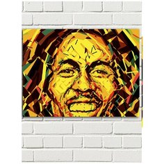 Картина по номерам музыка Боб Марли (Bob Marley) - 8702 Г 30x40