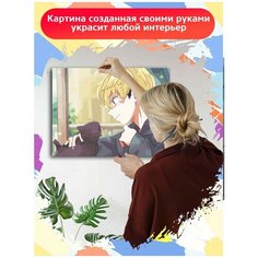 Картина по номерам аниме Токийские мстители (Манджиро, Кен, Баджи, Казутора) - 7781 Г 30x40