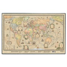 Коврик на стол 380x590мм Ретро, с картоном и картинкой внутри Dp Skanc