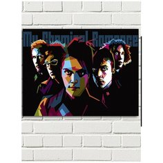 Картина по номерам Музыка Kasabian Фрэнк Айеро - 7710 Г 30x40