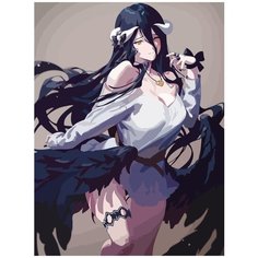 Картина по номерам на холсте Аниме Overlord 5252 30x40