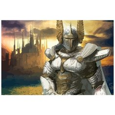 Картина по номерам на холсте игра Герои меча и магии - 6590 Г 60x40