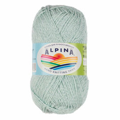 Пряжа ALPINA "SHEBBY" 100% хлопок 10 шт. х50г 150м №11 голубой