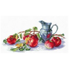 Набор для вышивания "Сочные яблоки", 19x38 см, Сделай своими руками