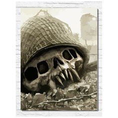 Картина по номерам на холсте игра Resistance Fall Of Man (PS, Xbox, PC, Switch) - 11171 В 30x40