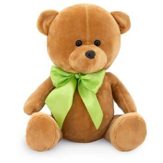 Мягкая игрушка Orange Toys Медведь Топтыжкин с бантиком, 17 см, коричневый