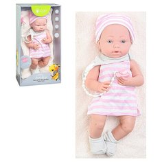 Кукла пупс для девочки 40 см, с аксессуарами, в коробке Нет бренда