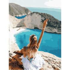 Картина по номерам Приветствие морю 40х50 см Hobby Home