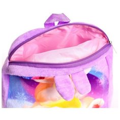 Рюкзак детский плюшевый Зайка, 24х24 см Milo Toys