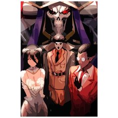 Картина по номерам на холсте Аниме Overlord 5249 40x60