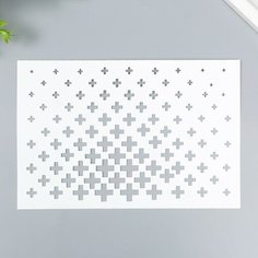 Romanoff Трафарет "Крестики" 24х16 см