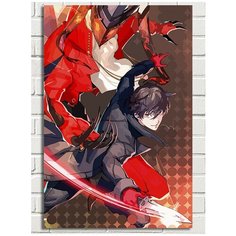 Картина по номерам игра Persona - 8845 В 60x40