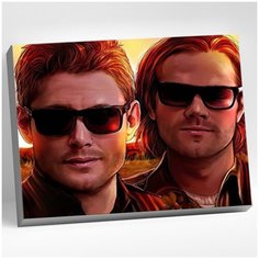 Картина по номерам (40х50) Сверхъестественное ( 20 цветов) HR0249 Molly