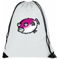 Мешок для сменной обуви пиксель арт - 6935 Brut Boxers