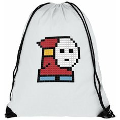 Мешок для сменной обуви пиксель арт - 6853 Brut Boxers