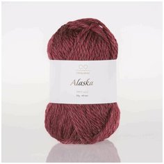 Пряжа INFINITY ALASKA 4363 DARK dark red