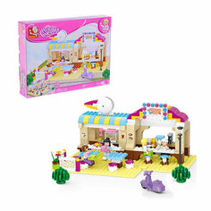 Конструктор «Розовая мечта: летнее кафе», 257 деталей Sluban