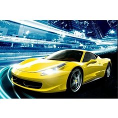 Картина по номерам на холсте с подрамником "Крутая тачка" 20х30 см Школа талантов