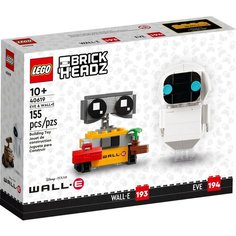 Конструктор LEGO 40619 BrickHeadz EVE & WALL•E