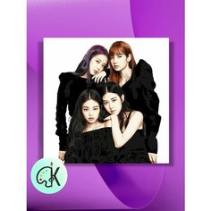 Картина по номерам на холсте Blackpink, 40 х 40 см КУЛЬТУРА ЦВЕТА