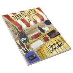 Альбом для акварели А4, 30л Kroyter "Город" (160 г/кв. м), 3шт.