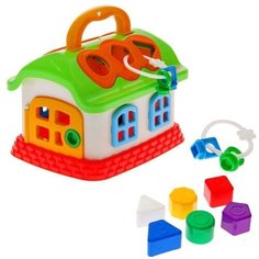 Развивающая игрушка "Сказочный домик" с сортером Нет бренда
