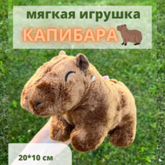 Капибара игрушка мягкая плюшевая 20 см Нет бренда