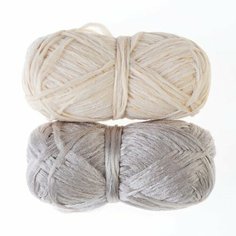 Набор для вязания "Носочная добавка" 100% полипропилен 322м/70гр 2 шт (ассорти светлое) Хозяюшка рукодельница