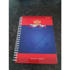 Записная книжка Россия, А5, 120 л. Проф Пресс