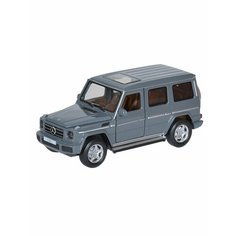 Машинка - Mercedes-Benz G350d, инерционная, со световыми и звуковыми эффектами, серая, 1 шт. Sweet Home