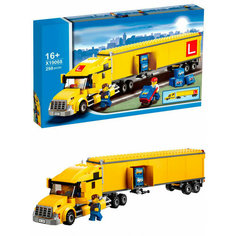 Конструктор Сити: Грузовик трейлер 19068 Lepin