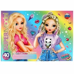 Альбом для рисования 40л. Tik Tok Girl ALB40-77970-TT