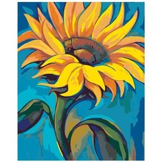 Картина по номерам Солнечный цветок 40х50 см АртТойс