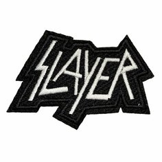Нашивка, шеврон, патч (patch) Slayer Logo, размер 9,5*4,5 см Нет бренда