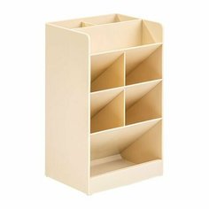 Органайзер настольный Deli 8939WHITE, 120х91х205, пластик, белый