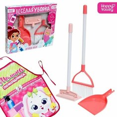 Игровой набор Весёлая уборка, с фартуком Китай