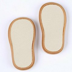 Подошвы для рукоделия со стелькой, набор 2 шт, длина подошвы: 11,2 см Made in China