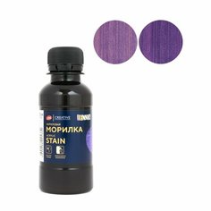 Морилка акриловая 120 мл, ЗХК "Декола", Фиолетовая №607, 25733607 Россия