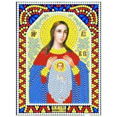 Алмазная мозаика икона Богородица Помошница в родах НАСЛЕДИЕ