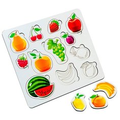 Деревянный Сортер-пазл "Фрукты" Грат