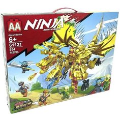 Конструктор Ninjago Ниндзяго "Золотой ультрадракон Ллойда" 554 деталей Lari (Bela)