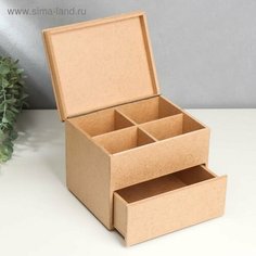 Комод для декора 20.5х16.5х17см Сима ленд