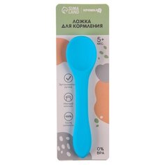 Ложка силиконовая детская, для мальчика, цвет микс 9037719