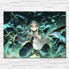Картина по номерам на холсте игра Genshin Impact - 12383 Г 30x40