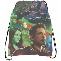 Мешок для обуви Мстители - The Avengers № 13 Bugrikshop