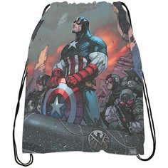 Мешок для обуви Капитан Америка - Captain America № 2 Bugrikshop