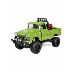 Модель машины Off-Road Truck - 1958 Chevy Apache Fleetside Pickup 1/24, зеленый, 1 шт. Motormax