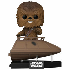 Фигурка Funko POP! Deluxe Bobble Star Wars Ep 6 RotJ 40th Jabbas Skiff Chewbacca (Exc) (619) 71282