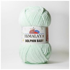 Пряжа Himalaya Dolphin Baby 2шт. (80307 мята) 100г. 120м (100% микрополиэстер)